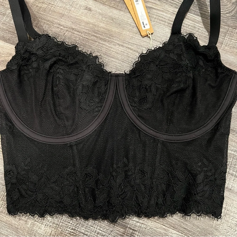 SKIMS femme lace demi corset - Picture 2 of 5